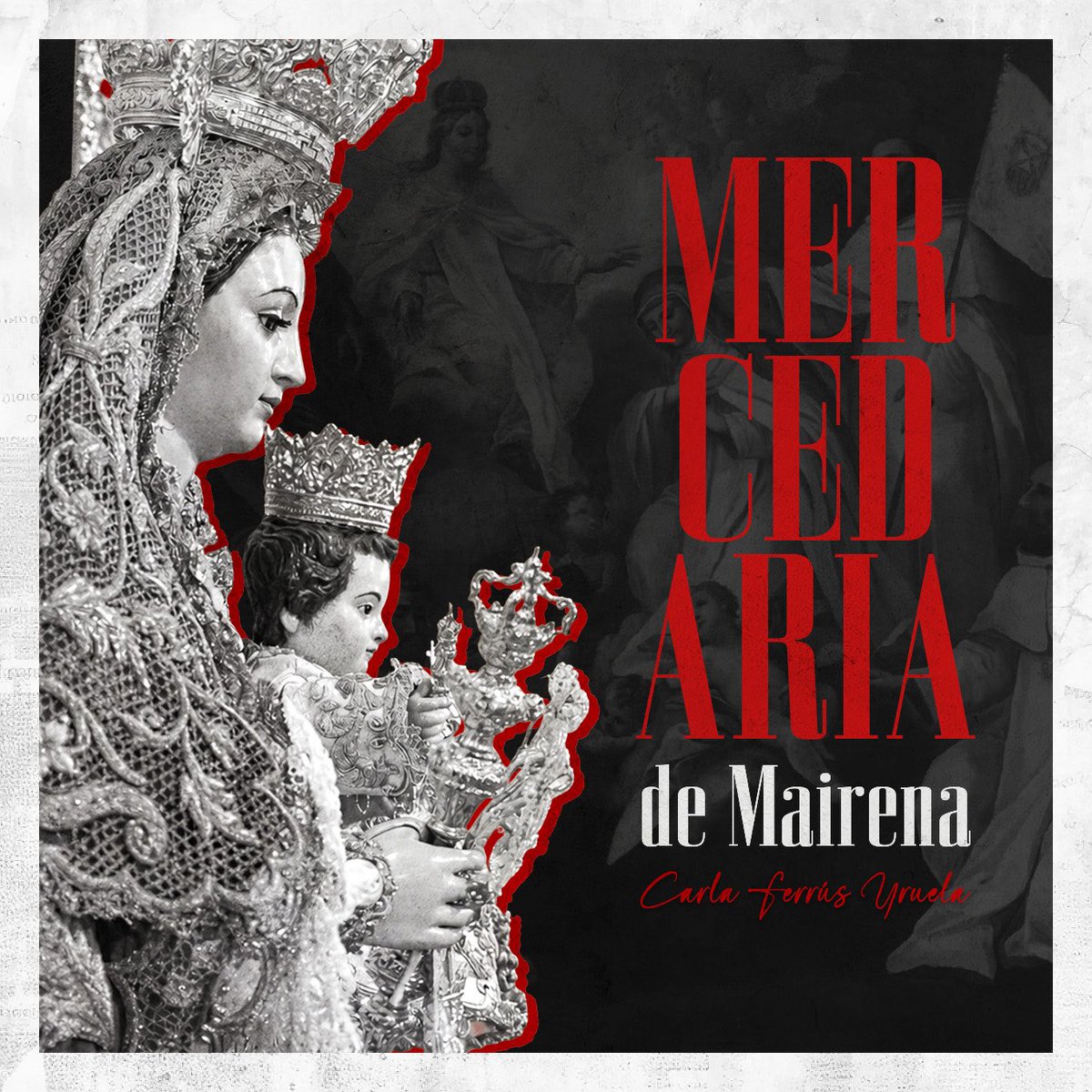 BMLasCigarreras's tweet photo. Nos complace anunciar el estreno de «𝐌𝐄𝐑𝐂𝐄𝐃𝐀𝐑𝐈𝐀 𝐃𝐄 𝐌𝐀𝐈𝐑𝐄𝐍𝐀», marcha de procesión compuesta por nuestra compañera Carla Ferrús Yruela, que conjuga el joven talento de nuestra formación y el extraordinario cariño que profesamos a la @HdadMercedes tras una década de vinculación. 

Sonará por primera vez en la salida procesional de este domingo 27 de septiembre. 

🟣 #EnClavePúrpura