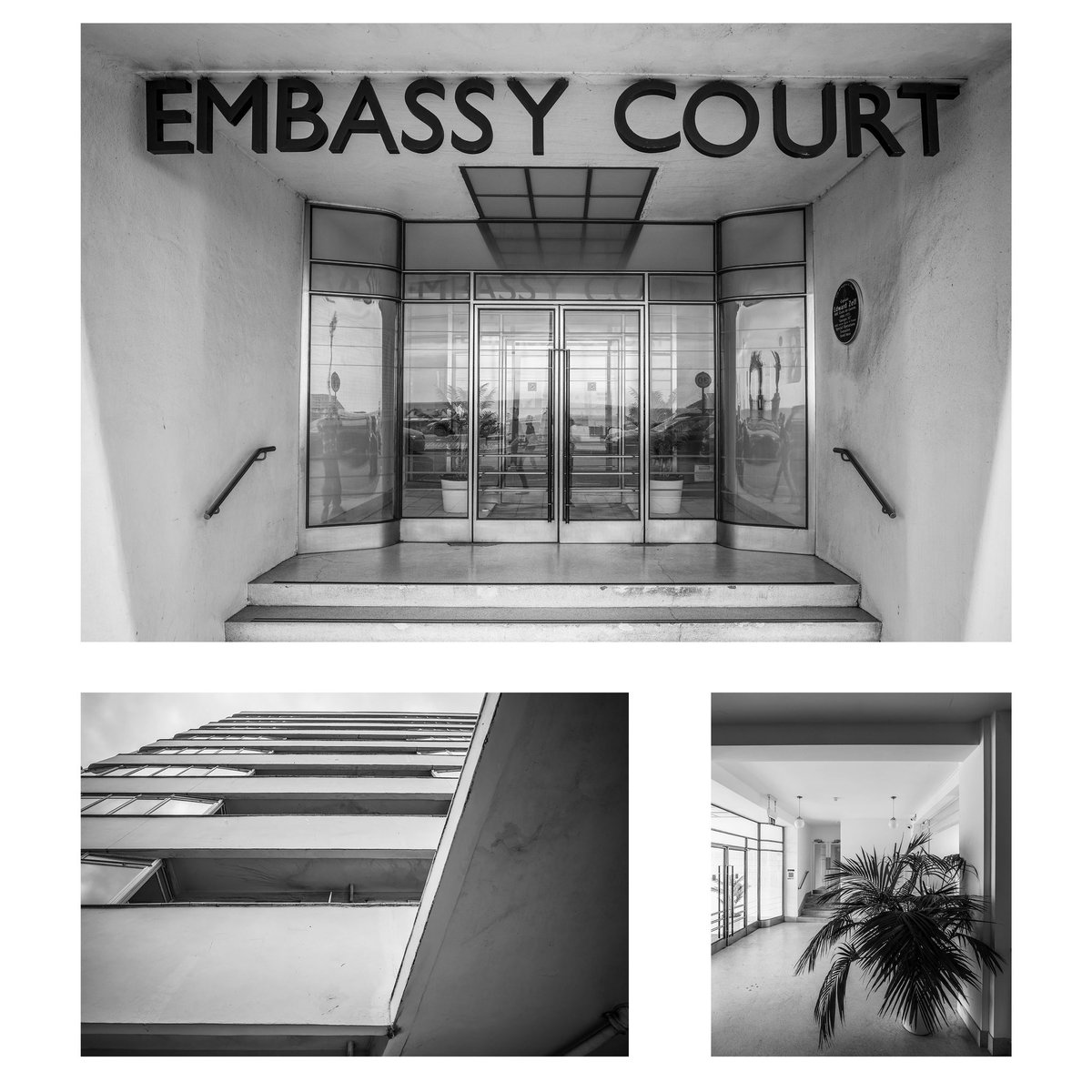 nickdemarco_'s tweet photo. MODARK
Some more from Embassy Court, Brighton.
From my Brighton exhibition and wider series on early twentieth-century modernist architecture.
The full Flickr album is here:
https://t.co/NXag4CHWMw
#MODARK #modernism #modernistarchitecture #blackandwhitephotography #architecturalphotography @EmbassyCourt