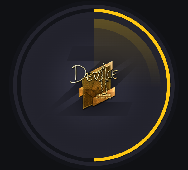 RazedCases's tweet photo. device has one of the coolest gold stickers ever added to the game ‼️

time to spin a 50% so I can add it to my collection 🤓 https://t.co/gLl2n40COS