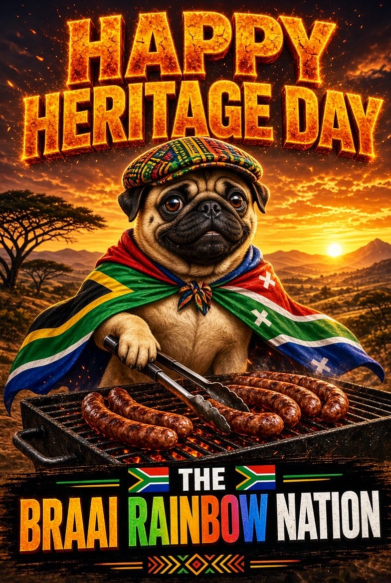 Doggof9's tweet photo. Heritage Day. Two flags. One pack.
Lebanon 🇱🇧 + South Africa 🇿🇦

Strength comes in numbers.

Two is always better than one.
Braai first. Loyalty always.
The flip is real.
$DOGGO is the alpha.
From Sebhel 🇱🇧with loyalty.

CA: 9j9xwfmgca5QUrLJUtzXjNaM5W3ygLSV8awoYm6Upump https://t.co/vOTKggl8JO