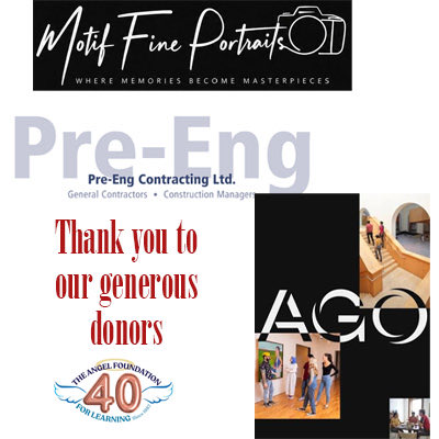 AFLToronto's tweet photo. On this #thankfulthursday we give a shout out to Motif Fine Portraits, Pre-Eng and @agotoronto for their donations to support our gala. Thanks for making a difference in the lives of students. https://t.co/VKdAXaBKFT