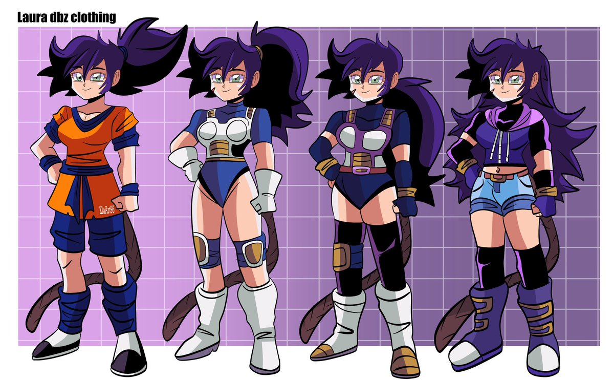 KlaArt96's tweet photo. LAURA – TIME PATROL ⚡
New Designer Style 💜💚☺️✨💪🏻
#dbzoc #selfinsertxcanon #yumeship #cell #DragonBall #perfectcell #Xenoverse3 #イラスト #DBXV3 #セル #dbz #ドラゴンボール #xenoverse #characterdesignㅤ https://t.co/3x2hDKLWeQ