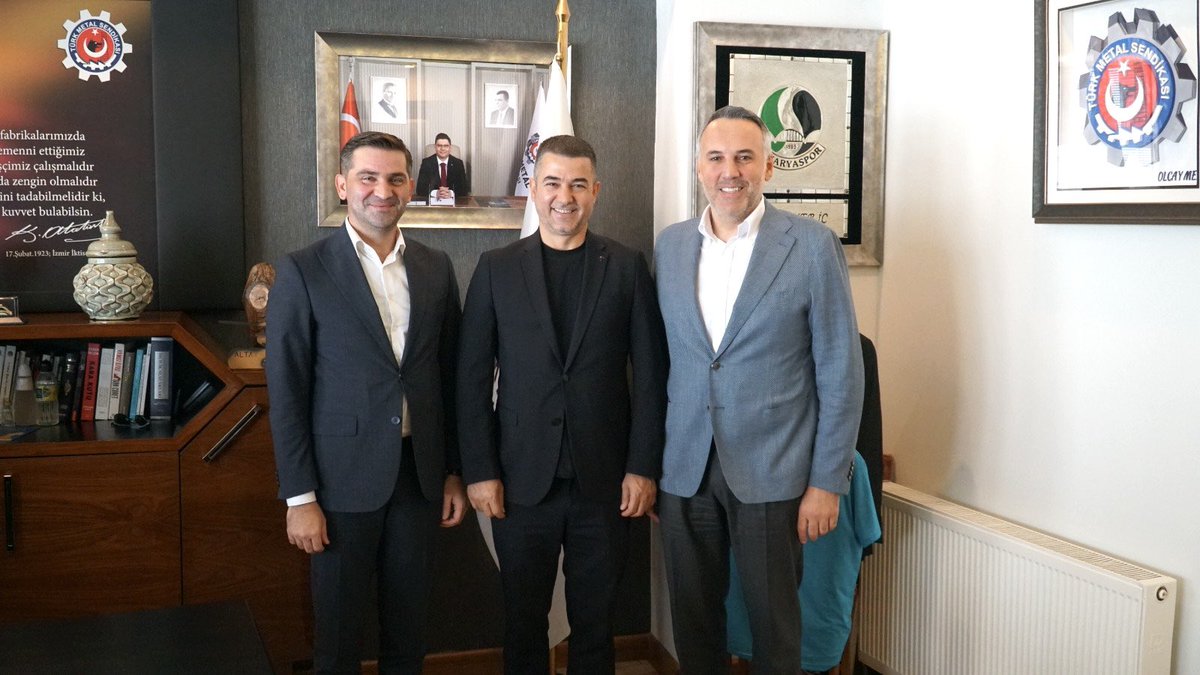 yunustever's tweet photo. Türk Metal Sendikası Sakarya Şube Başkanı Sayın Olcay Meriç’i ziyaret ederek, yeni dönem için hayırlı olsun dileklerimizi ilettik.

Sendikal faaliyetlerin yanı sıra gündeme dair konular üzerine de görüşmelerde bulunduğumuz Olcay Başkanımıza çalışmalarında başarılar diliyorum. https://t.co/zh88jPzcRj
