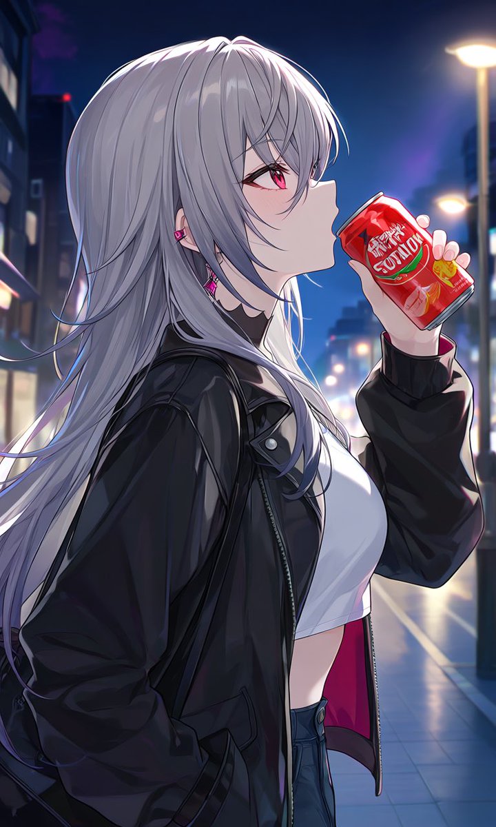 Manyhobbiesron's tweet photo. 仕事終わりにトマトジュースをがぶ飲みしている) https://t.co/HnWfYsEzOq