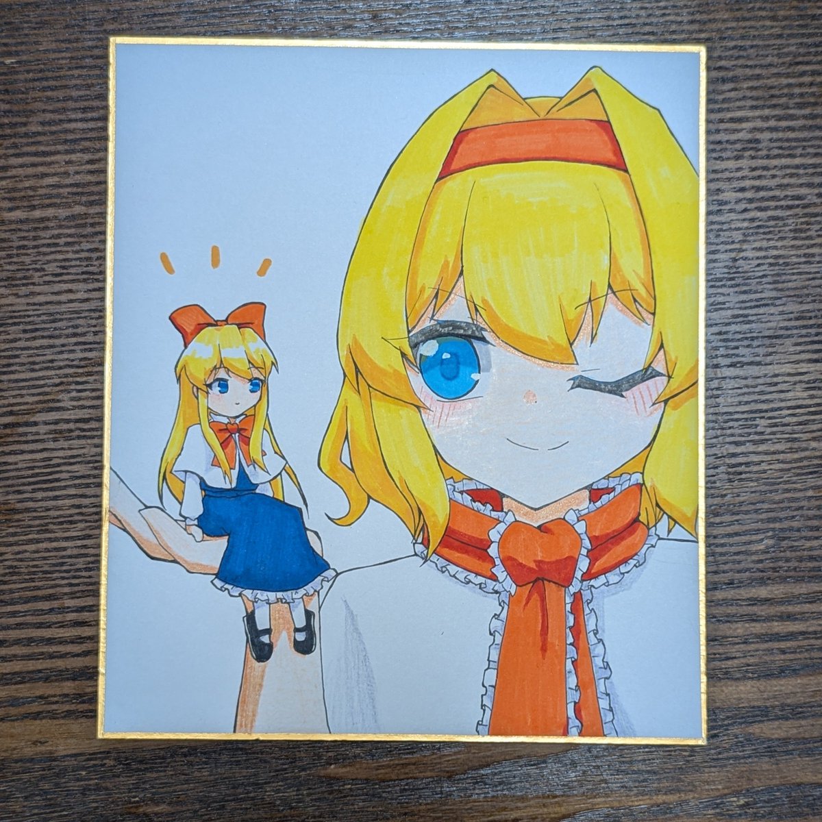 YoumenoAi's tweet photo. アリスと手乗り上海

#東方Project  #イラスト https://t.co/eUFvxX5sH4