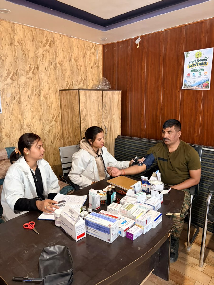radioibextarana's tweet photo. 🩺 Sehatmand September | Bagouri Village
PHC ke saath health check-up camp mein community members ke BP aur sugar tests — sehat aur awareness ki taraf ek zaroori kadam. ❤️
@suryacommand
@UBArea_IA
#SehatmandSeptember #Bagouri #HealthCheckup #RadioIbexTarana https://t.co/DfX1zekb5H