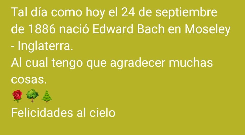 elcastillodenat's tweet photo. #EdwardBach https://t.co/C5sX8zfo8x