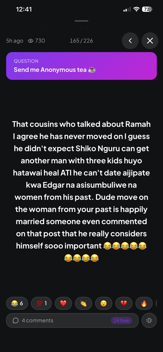 Lumiritnx's tweet photo. This is what someone had to say about shiko Ngurus ex Rama. https://t.co/RZhhaZJhvB