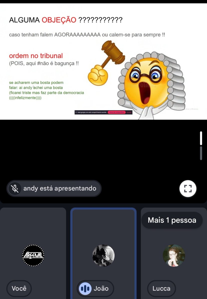 andybongiovi's tweet photo. aqueles cara tentando ser sério https://t.co/f5451bsRnG