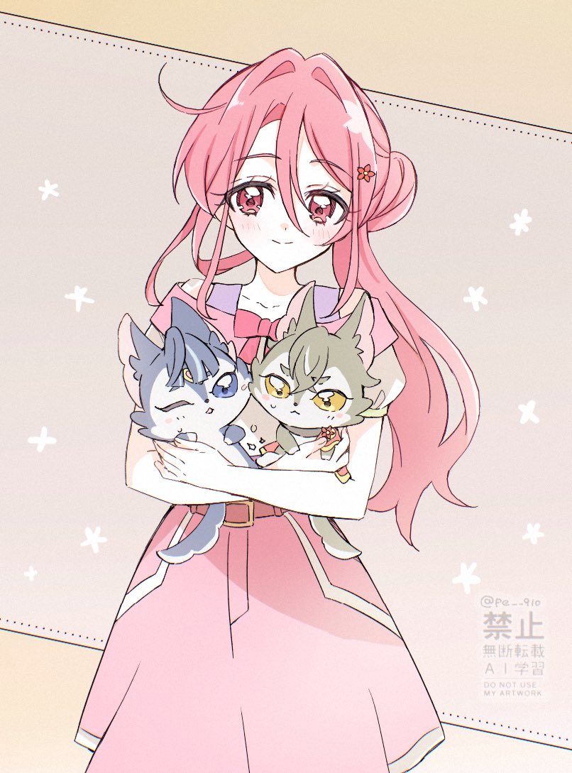 pe__910's tweet photo. かりんちゃんとレインとアラン https://t.co/XJe99eBghf
