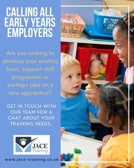 JACE Training early years education and training - delivering across London and the south east and online