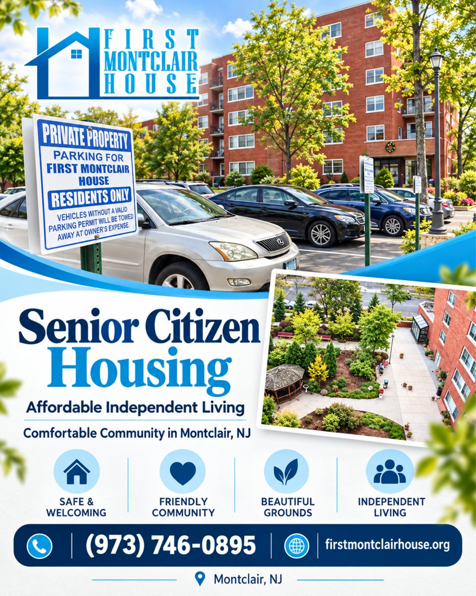 FirstMontclair's tweet photo. Senior Citizen Housing

First Montclair House provides Senior Citizen Housing with affordable independent living and a welcoming community environment. Learn more: https://t.co/8quV8wnC4b

#seniorhousing #montclairnj #seniorliving #essexcountynj #affordablehousing https://t.co/v3gFgJ7l3o