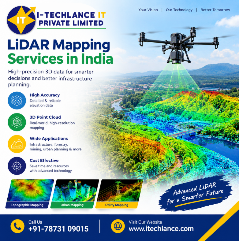 LanceItech's tweet photo. LiDAR Mapping Services in India

Advanced LiDAR for a smarter Future.

🌍 Web: https://t.co/tGU1ui3zyo
💬 Call: +91-78731 09015
💬 Email: info@itechlance.com

#LiDARMapping #GISServices #Surveying #3DMapping #Infrastructure #Engineering #GeoSpatial #iTechLance https://t.co/463FSUFOtS