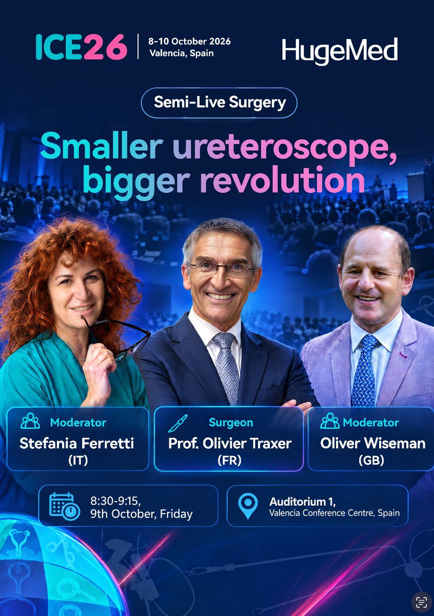 StefaniaFerret's tweet photo. See you at ICE26. 8-10 october .Valencia Small Scope Big Opportunities @SHugemed @EAU @OTRAXER @OJWiseman @AllianceMedica1 https://t.co/sEUs7BIJ4D