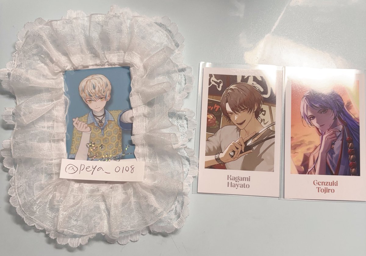 peya_0108's tweet photo. [交換] にじさんじ にじストア6周年メモリアルグッズ ランダムチェキ風カード Aグループ

譲）下記画像の方
求）IDの方 https://t.co/8WsfKFlAzQ