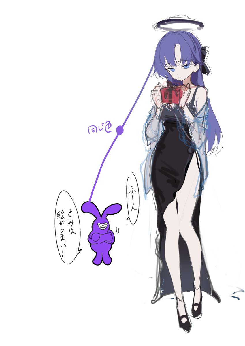 KYOdoyo's tweet photo. ラフと落書き https://t.co/LxD0bMDkos