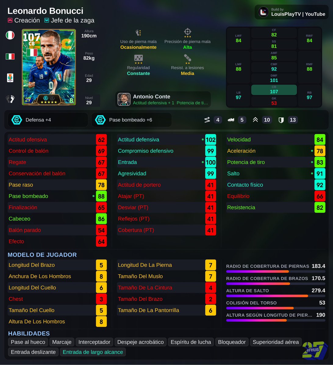 LouisPlayTV's tweet photo. 🚨ATENCIÓN🚨  

STATS PREDETERMINADAS de la CAJA ÉPICA de POWER TACKLE ⚡️ 

¿Que les parece mis Players? 🤔 

#LouisPlayTv #eFootball #efootball2027 #efootball27 #efootballmobile #efootballmobile2027 #イーフト https://t.co/HMsBcF6Eye