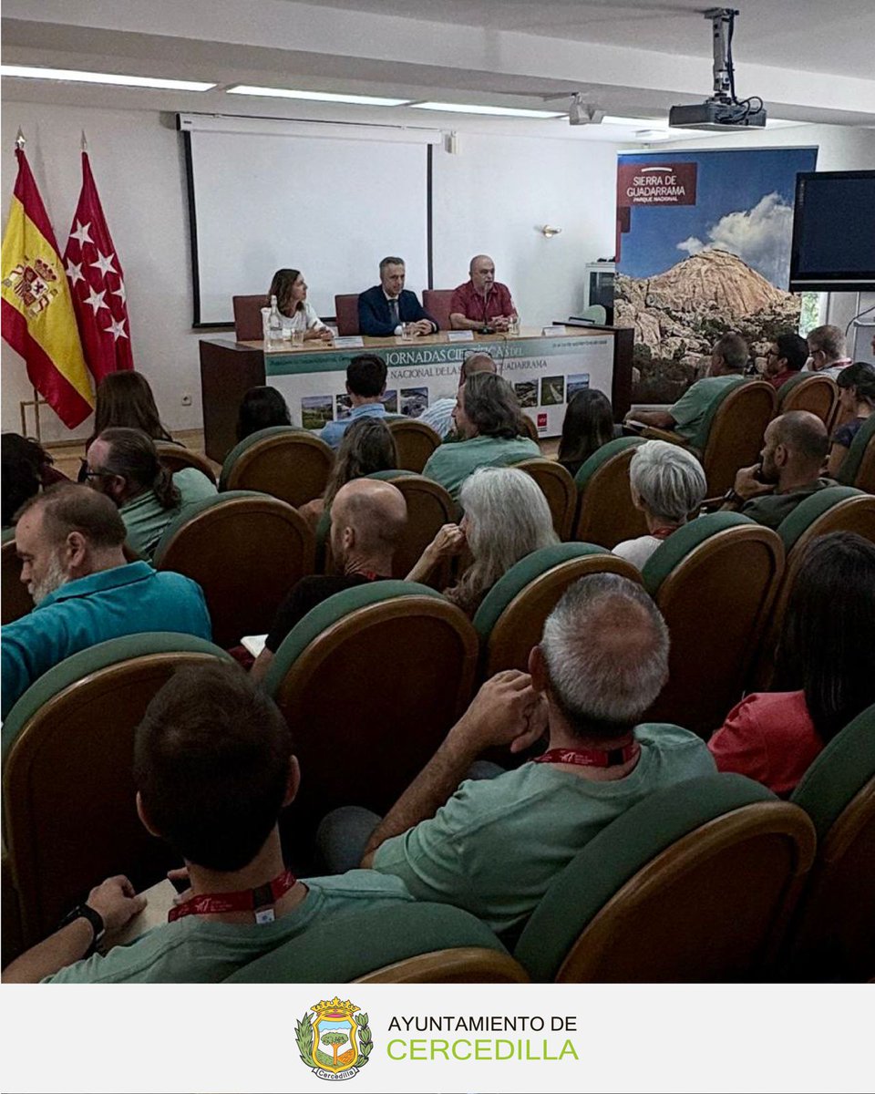 AytoCercedilla's tweet photo. 🔬🌿 Cercedilla acoge las Jornadas Científicas del Parque Nacional de la Sierra de Guadarrama en la Residencia Lucas Olazábal (22-24 de septiembre).
Un encuentro centrado en la conservación, que celebra los 20 años de los humedales de Peñalara como sitio Ramsar. 🌲💧

#Cercedilla https://t.co/BpiRI5waZ5