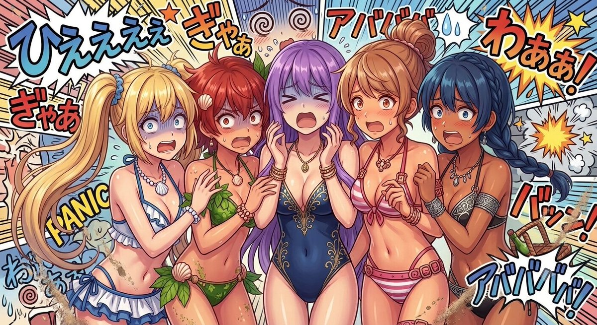d53216's tweet photo. #カラミリ旅　#AIart #イロミライ
https://t.co/W9gR3v53oj　回線復活～全国的なシステム障害だったらしいですがなんとか直って良かった。
てなわけで今回は現時点での没絵シリーズラストと、新シリーズ第1回を一気に投稿！ https://t.co/LBYqrtTczI
