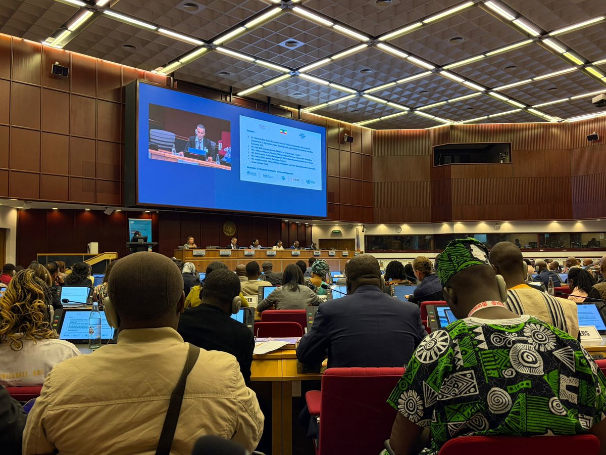 UNDRRArabStates's tweet photo. 🌍 From Addis Ababa to Tunis: the push for Early Warnings for All continues. The Africa Early Warnings Forum (2–4 Sept) gathered 400+ experts from 50+ countries. Next stop: the 2nd Arab Forum for Early Warning & Disaster Preparedness, 12–14 Oct, Tunis.
#EW4All #ArabStates https://t.co/a1Q0bedLnS