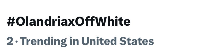 rach_6977's tweet photo. What a beautiful thing to wake up to!!! 

OLANDRIA OFF-WHITE 10x10 
#OlandriaxOffWhite https://t.co/HDKekjAZC1