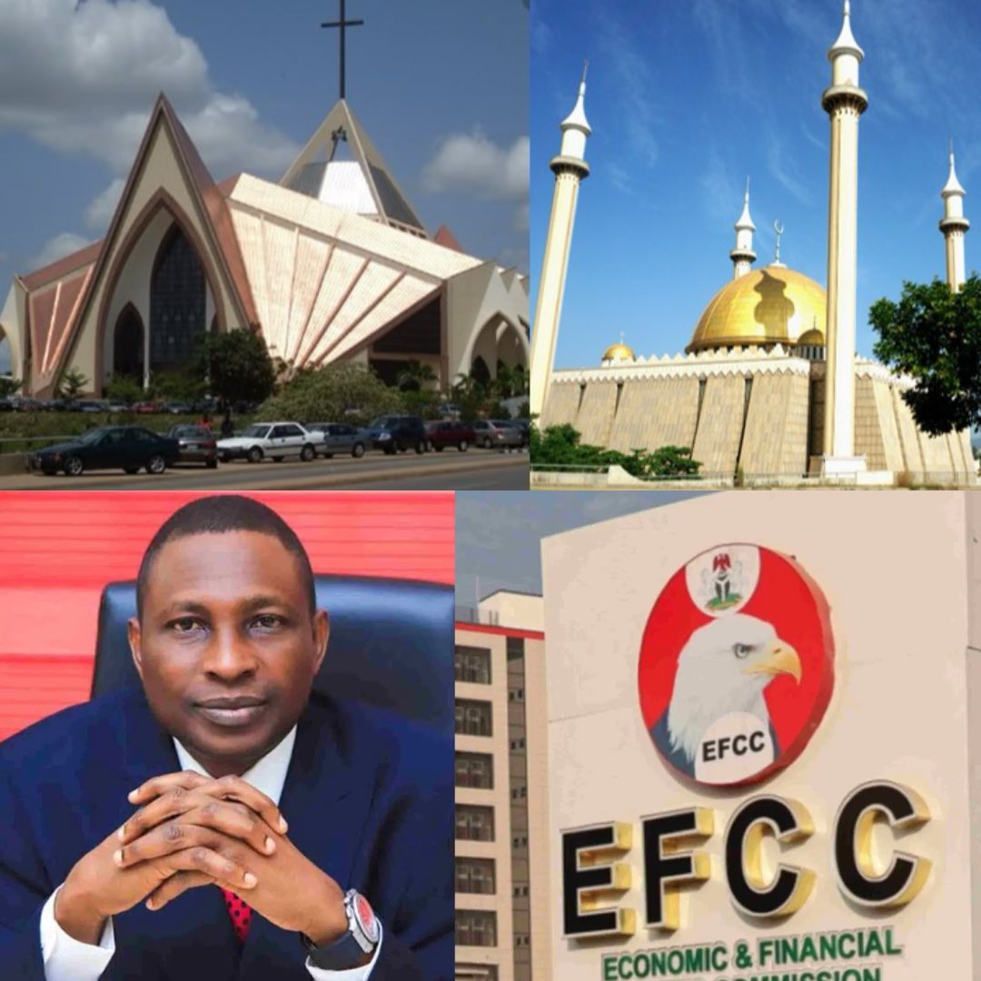 NigeriaStories's tweet photo. BREAKING : The EFCC has issued a stern warning to Nigerian religious leaders, declaring that diverting tithes, offerings, zakat and other entrusted funds into private businesses is criminal and could attract prosecution. https://t.co/d6RYhjvOnm