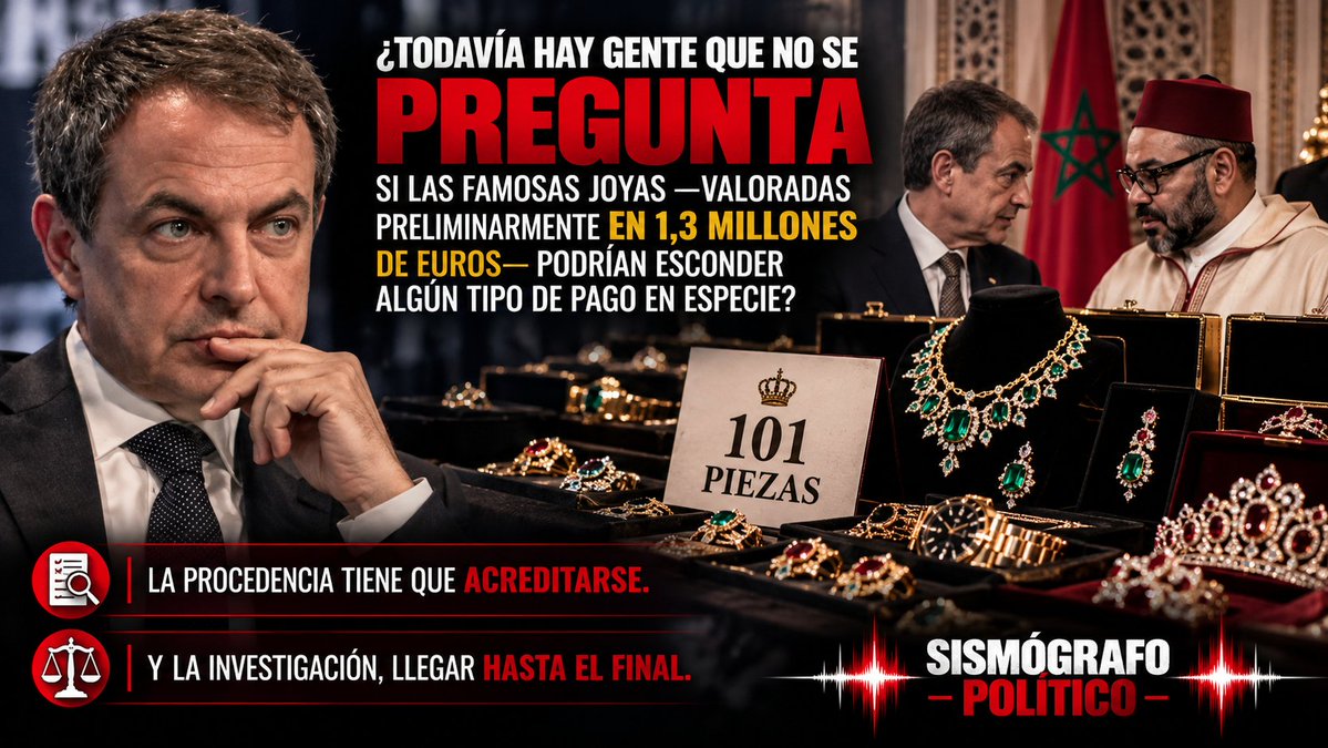 Ignaciotp88's tweet photo. ¿Todavía hay gente que duda que las famosas joyas, nada más y nada menos que 101 piezas, es un pago en especies? 

#SismógrafoPolítico https://t.co/LRHyUPCsiK