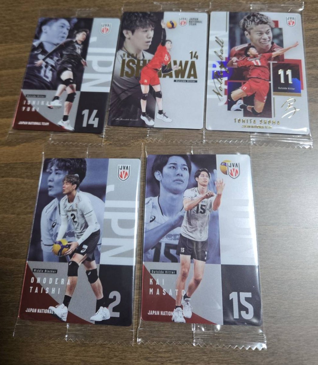 miori_kh's tweet photo. 巡り会えて買いました✌️
 #男子バレー
 #男子バレーウエハース2026 https://t.co/hd7WN0B1zg