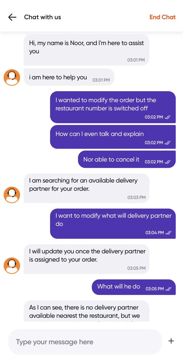 tweet_pk5's tweet photo. This is your hiring and this is your customer service? Are your employees solve problems like this? @Swiggy @consumerforum_ @SwiggyCares @harshamjty https://t.co/hLQyvDiGtS