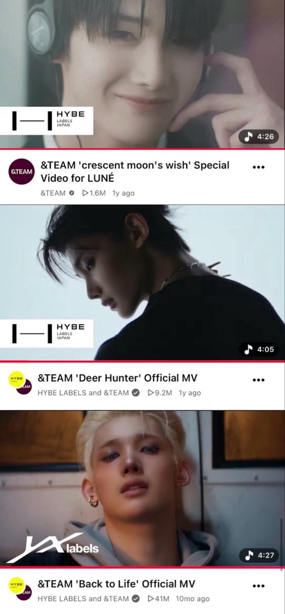 jokithes's tweet photo. jo as the thumbnails for andteam’s official mvs/clips ~🤍 https://t.co/ouqIUCSRwV