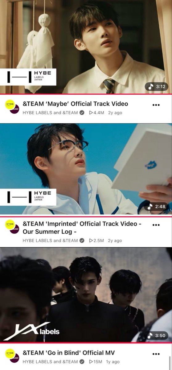 jokithes's tweet photo. jo as the thumbnails for andteam’s official mvs/clips ~🤍 https://t.co/ouqIUCSRwV