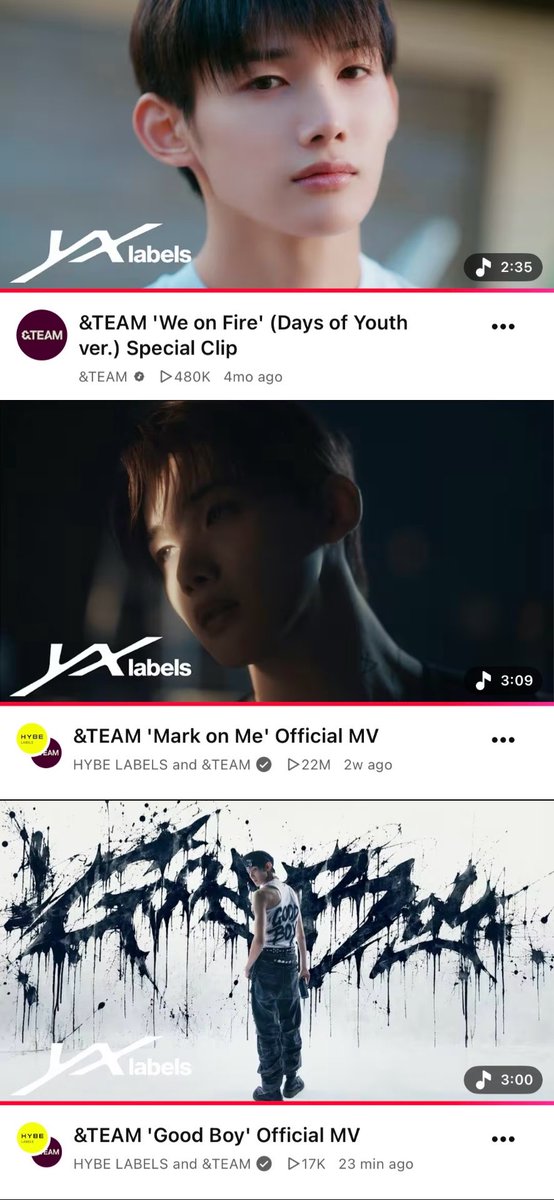 jokithes's tweet photo. jo as the thumbnails for andteam’s official mvs/clips ~🤍 https://t.co/ouqIUCSRwV