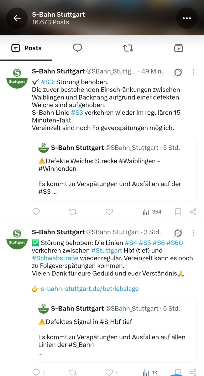 db_watch_stgt's tweet photo. Wir werden nach Strich und Faden verarscht & abgezockt. Bahnfahrer = Bürger zweiter Klasse.
@SBahn_Stuttgart #DeutscheBahn
#DBInfraGO @DB_Bahn #Germany #Corruption #Korruption @bmv #evelynpalla #Stuttgart #Stuttgart21 @faznet @zeitonline @sternde @cem_oezdemir @PRO_BAHN #nopper https://t.co/fgeyf1Sbg9
