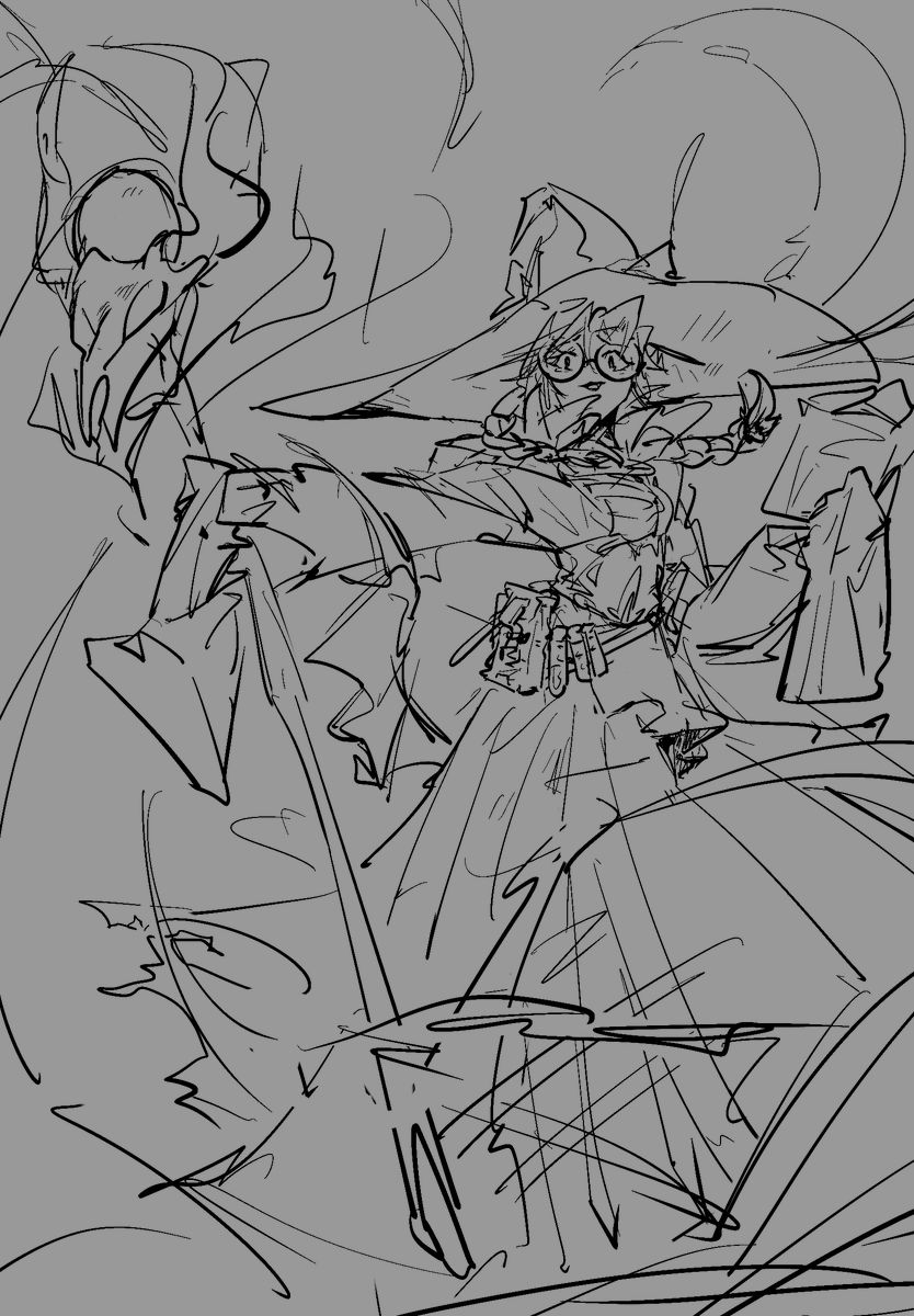 Sconter0214's tweet photo. old luna sketch https://t.co/sRF5qpIzx3