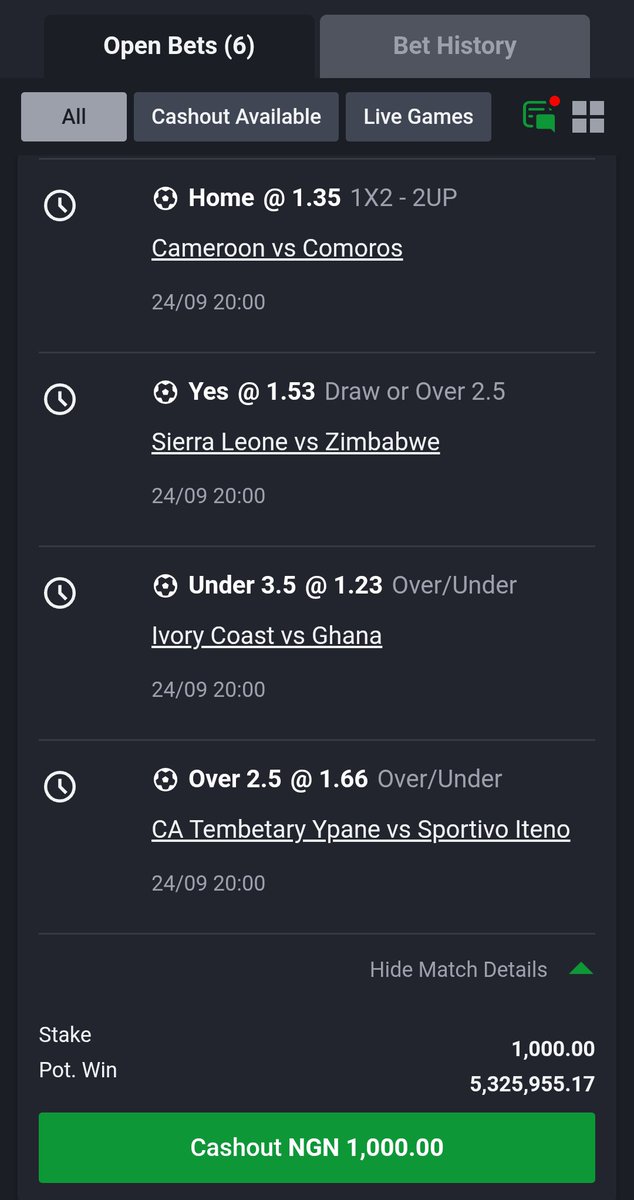precibaby4's tweet photo. 25/25⏳

Sportybet code 👇 

UCV5UU https://t.co/H9c3vsheLd