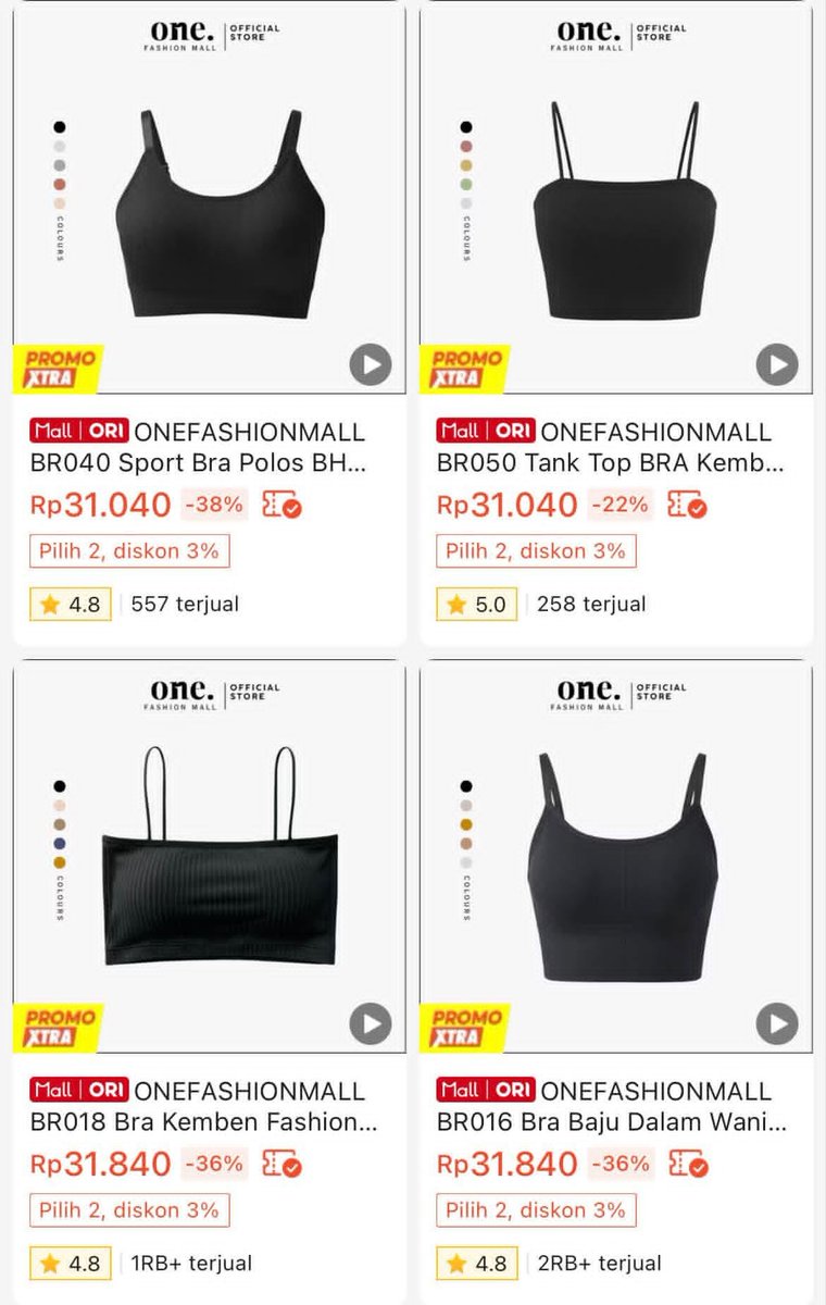 GabbyMahesju's tweet photo. MAAF NORAAK GUYSS! 😭

IN THIS ECONOMY, HAPPY bangeett nemu hidden gem mall ORI yang punya banyak koleksi TANKTOP BRA isinya CAKEPP dan SE-GEMESS iniii 🤏 harga KARJIMUT FRIENDLY woyy!! 😭 https://t.co/2kNIW8gAIX