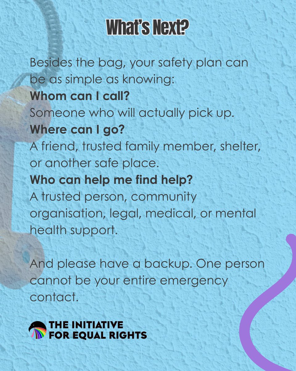 TIERsNigeria's tweet photo. A Go-Bag is not fear. It is preparation. Keep essential items ready so you can move quickly if needed. #GoReady #ProtectYourself https://t.co/CKYg6mCX4U