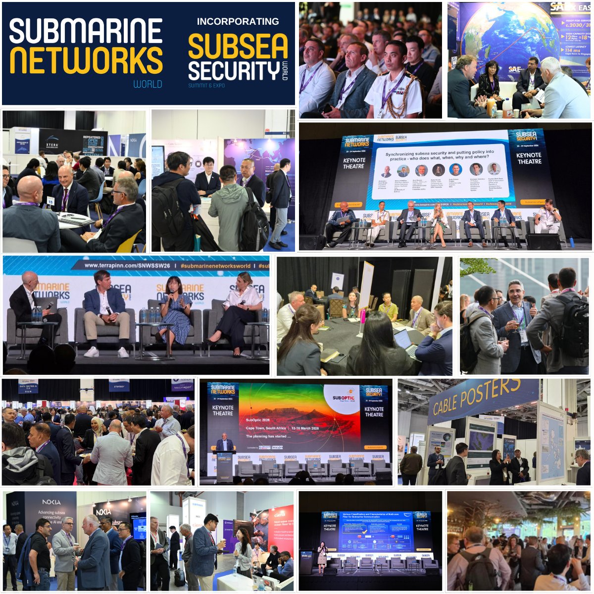 SubNetsWorld's tweet photo. That’s a wrap on #SNWxSSW!
Two days of packed panels, insights, and nonstop networking with the global subsea community Thank you to everyone who made it unforgettable.
 
📅 29 - 30 Sep, Sands Expo, SG.
Will you be there? Connect with Adam Ball@adam.ball@terrapinn.com https://t.co/j641kBvfnJ