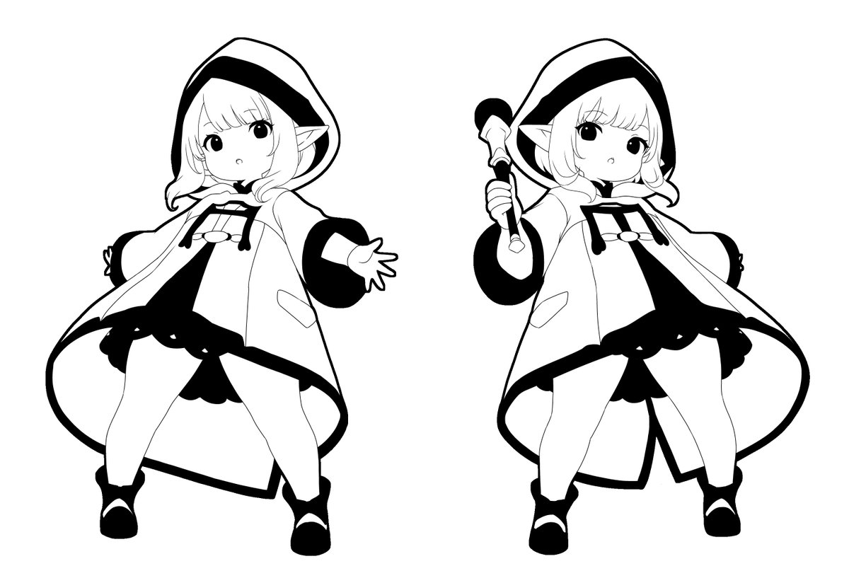 jamomen's tweet photo. やっぱり描いてて楽しいのはララフェル☺️
#FF14 https://t.co/q37t9jrTaW