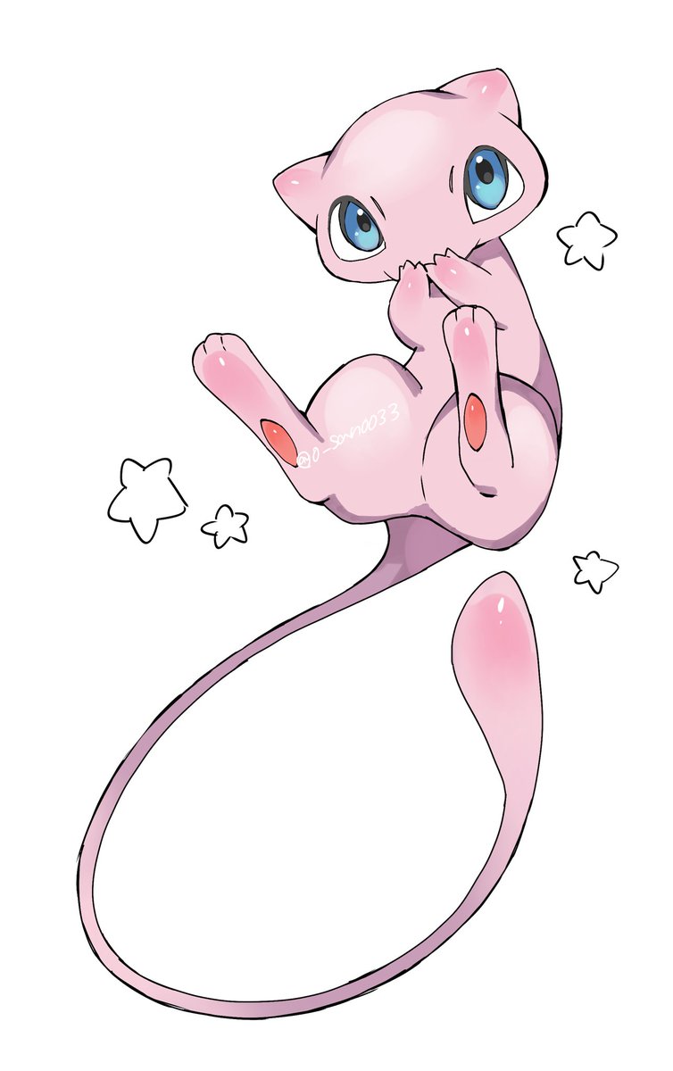 o_san0033's tweet photo. ミュウ https://t.co/D0CjhhtIyX