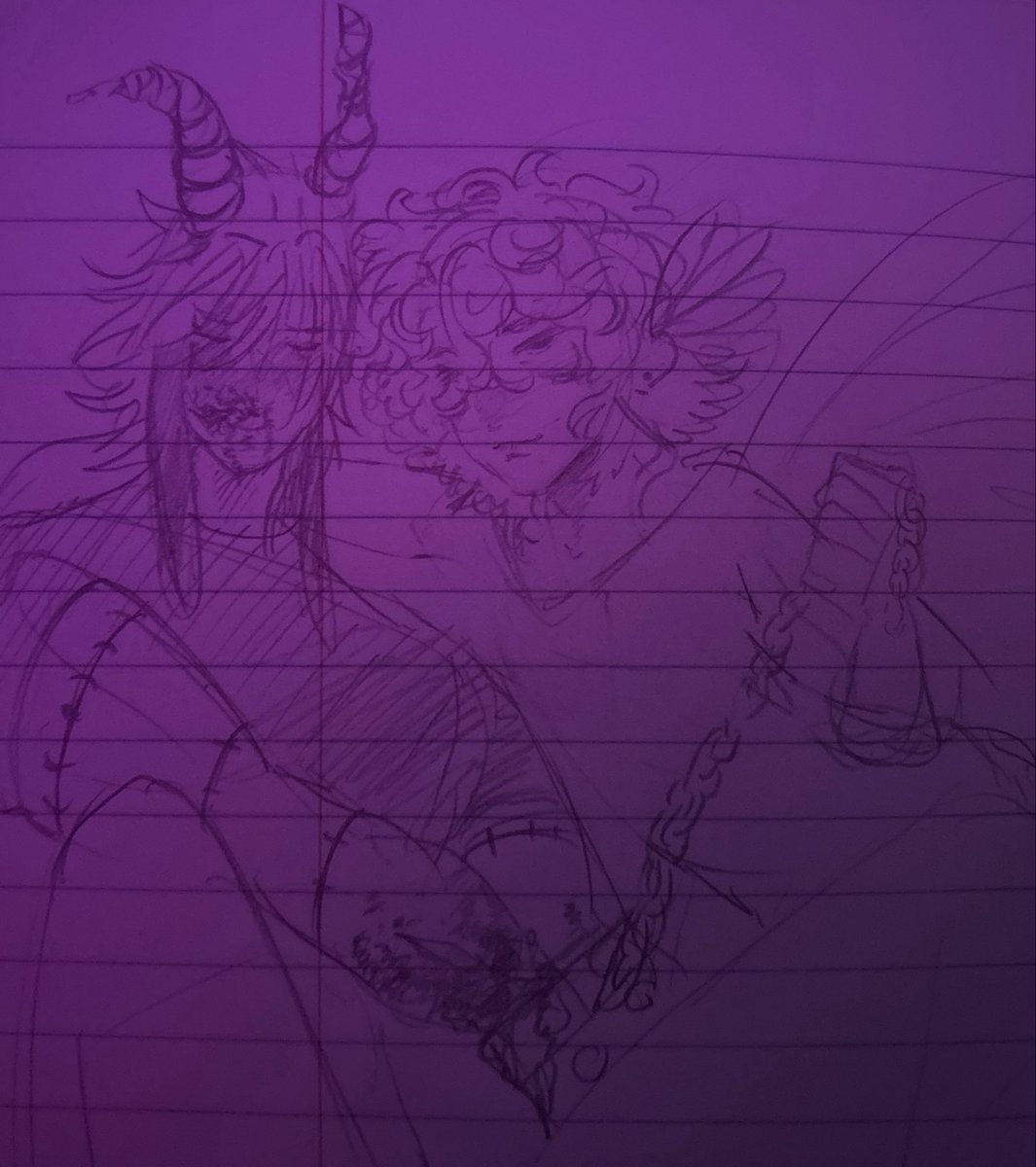 soullessbinary's tweet photo. i don’t know why amel (the angel) looks so young i have to work on that https://t.co/y3TkyGKPzk