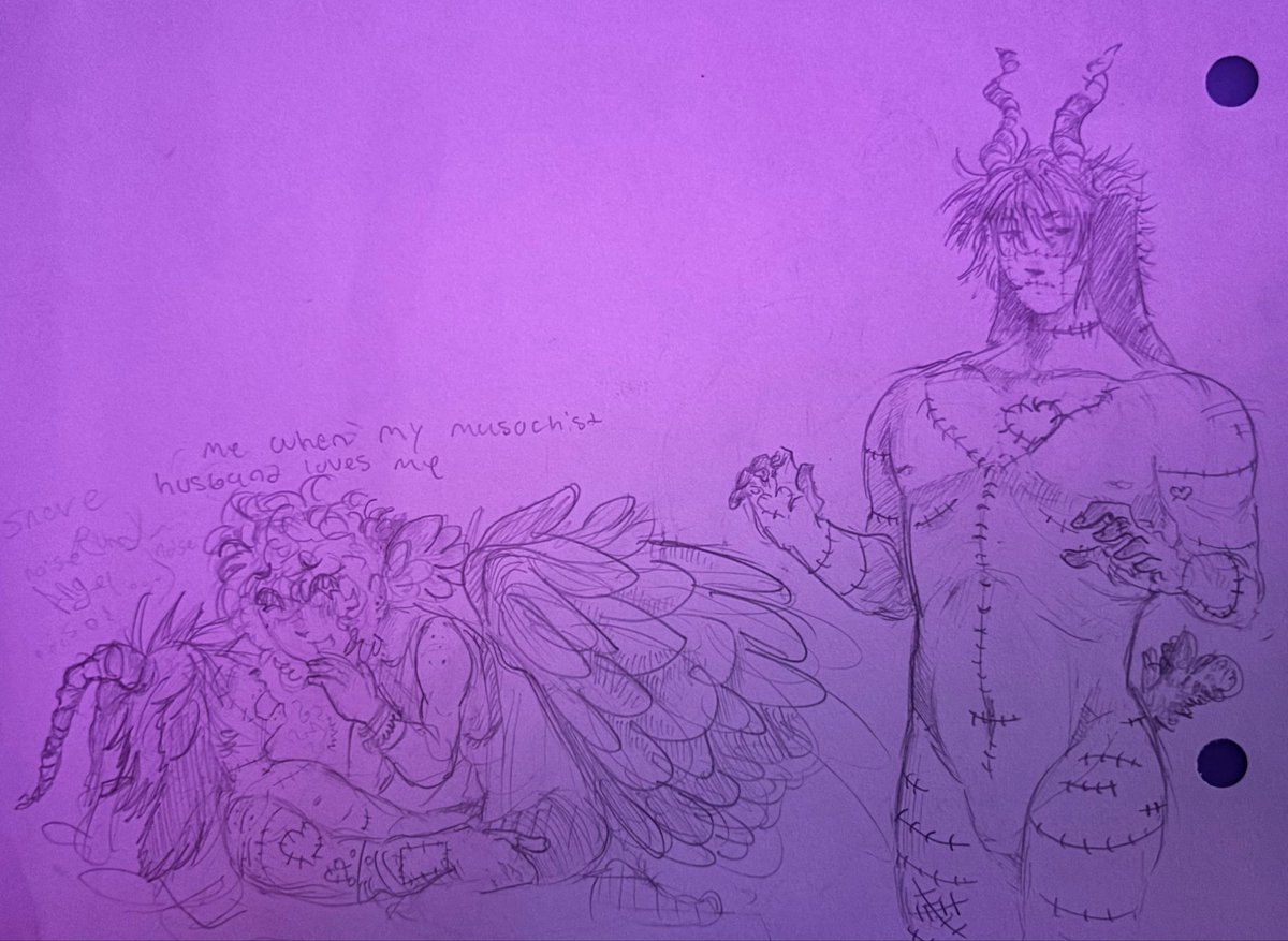 soullessbinary's tweet photo. i don’t know why amel (the angel) looks so young i have to work on that https://t.co/y3TkyGKPzk