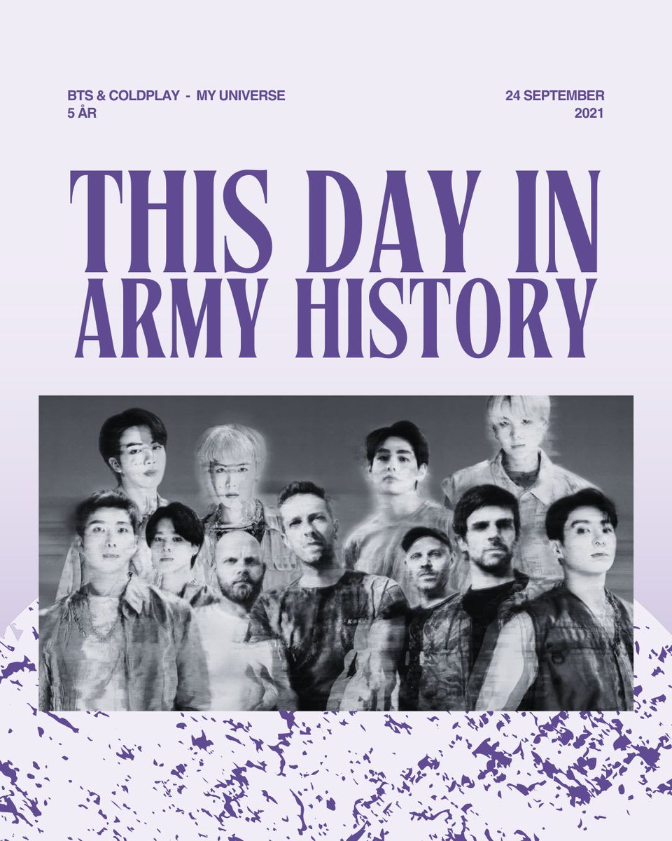 BTSARMYSocDK's tweet photo. For 5 år siden udkom 'My Universe' af Coldplay og BTS. Sangen blev #1 på både Billboards Hot100, Global 200 og Global 200 Excl. US charts 🔥
Husker du da musikvideoen gjorde nogle ARMYs en smule jaloux fordi Hobi flirtede med en alien kvinde? 😄
#BTS #BTSARMY #BTSdk https://t.co/u7WKCy51vZ