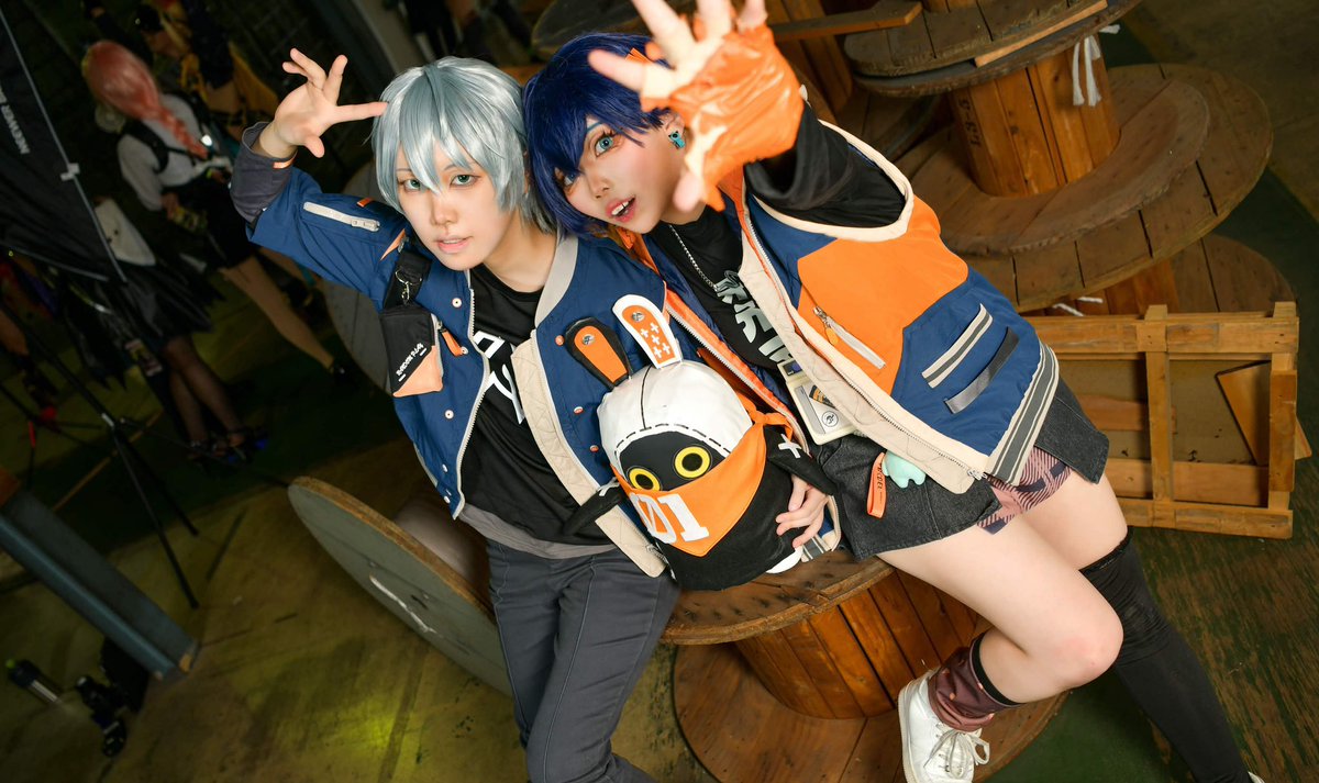 kirin_Qi611's tweet photo. cosplay
zzz/ゼンレスゾーンゼロ
アキラ&amp;リン/Wise&amp;Belle

二人なら、どこへだっていけるよね！

📸▶︎@kato_m15 さん
Thank you！
 #zzzcosplay 
#TALES_OF_HOLLOW_2_0920 https://t.co/z4fdHEqhOi