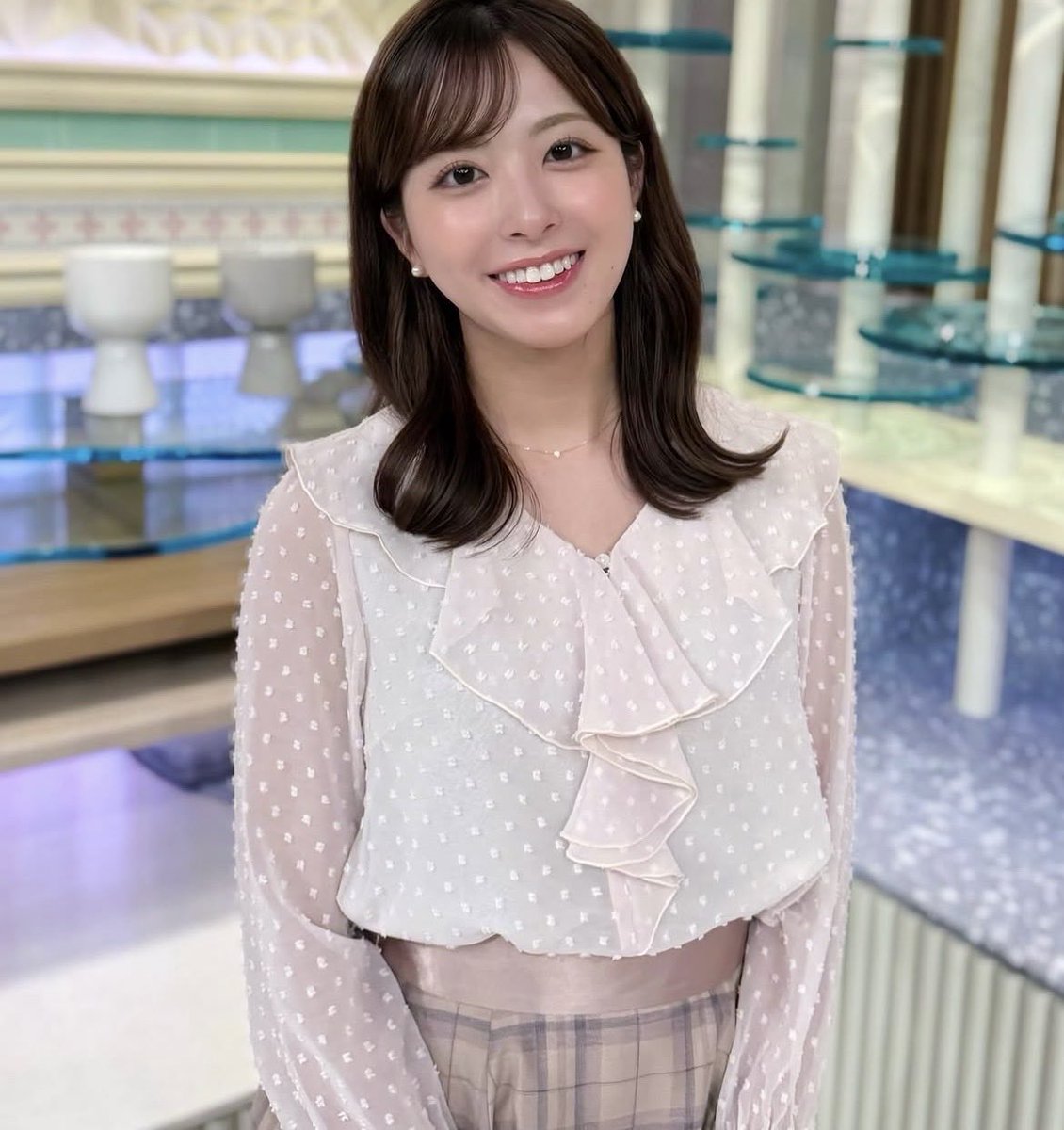 yamashinlifeana's tweet photo. #あなたの推しのコラボして欲しい人を教えてください　

#田原萌々アナ とコラボして欲しい他局アナベスト5

1位竹俣紅(フジ)
2位冨田有紀(テレ東)
3位小山内鈴奈(フジ)
4位佐々木舞音(TBS)
5位吉村恵里子(TBS) https://t.co/uz6krTfdSL