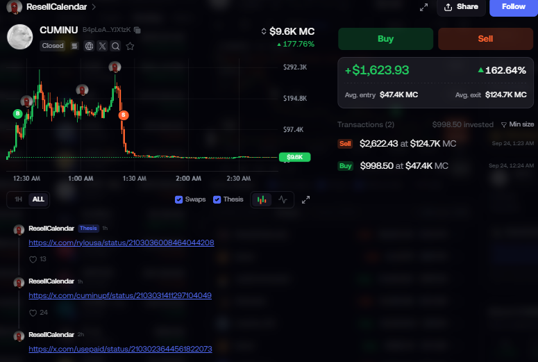 CUMINUonUsePaid's tweet photo. @ResellCalendar and @ryloUSA destroyed the chart of solana:B4pLeAps53ZmSJbCrRAaafxv4iRnDGNjQwZKLXYJX1zK and only bagholders is left.
KOLs have no shame on exiting holders who supports narrative of @spermracing https://t.co/nCXaHPmsi9