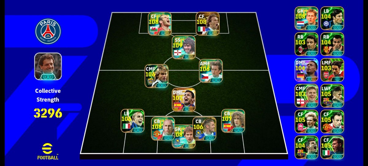 e_cipherx's tweet photo. Finally given Best the SS position 
Now I can cook with him😁👌

#efootball https://t.co/pyznCrfR2m