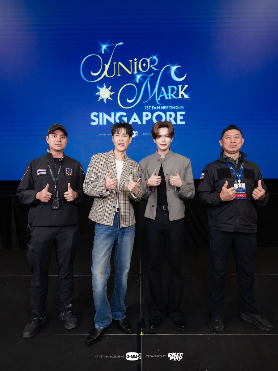 wearefreeplay's tweet photo. [2]

Organiser: FREEPLAY
Artist Management: GMMTV
Official Photographer: loftydreams co
Supported by: twoqueensasia

#JuniorMark1stFMSingapore
#GMMTV #FREEPLAYSG #JuniorMark https://t.co/BD8czKpRlO