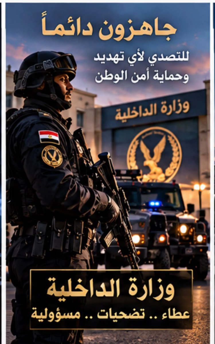 mkrmsd15671's tweet photo. @ahmedho88721101 #الداخليه_قاهره_الاخوان
مصر مش بتتحمى بالشعارات، لكنها بتتحمى بالقانون ومؤسسات قادرة على مواجهة الجريمة والإرهاب، وبمجتمع بيفحص اللي بيتقال له؛ لأن أفضل طريقة لإسقاط أي أكاذيب أو حملات تضليل هي إن الحقيقة الموثقة تبقى قدام الناس بوضوح https://t.co/lcUAVKx9Qg
