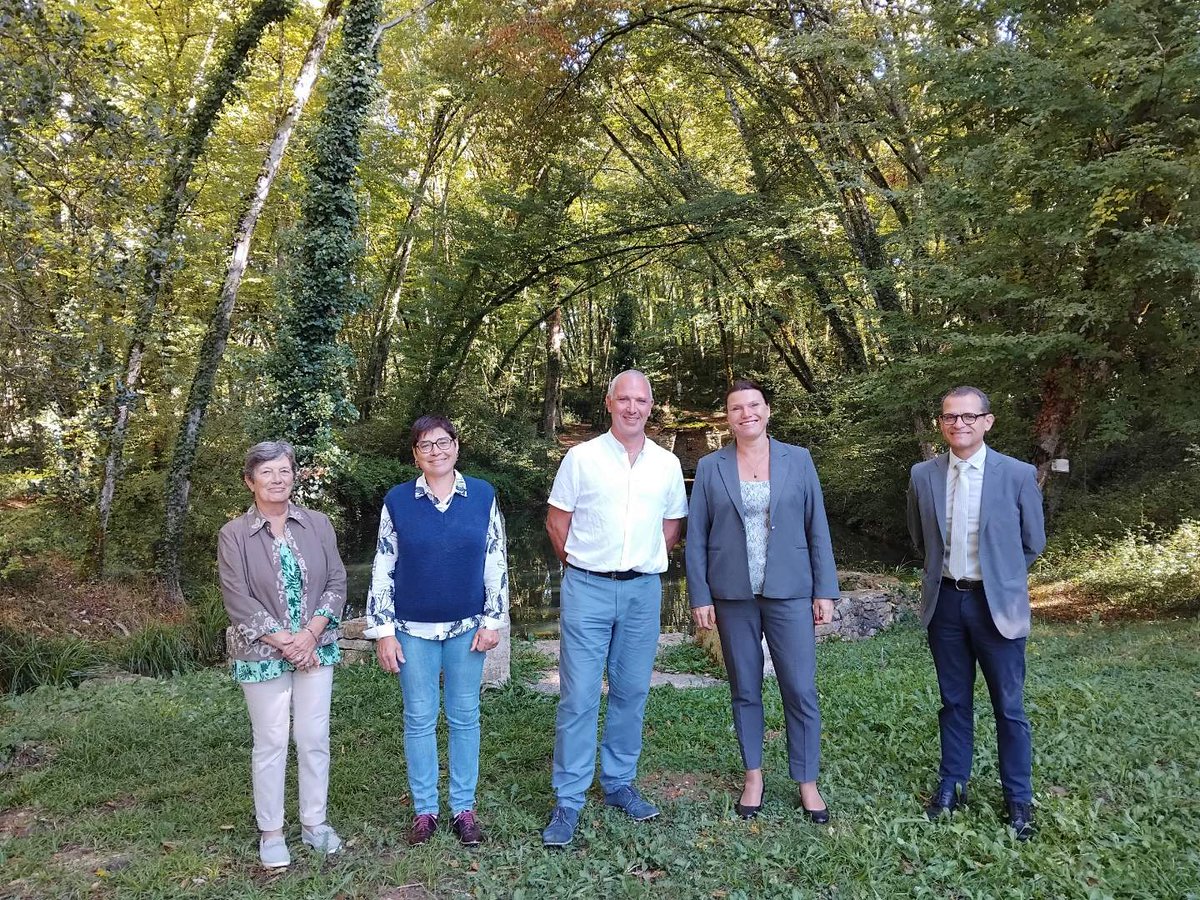 Image de Préfète du Lot - #collectivités | Gwenaelle Coat, sous-préfète de Gourdon, accompagnée de Philippe BRUERE, secrétaire